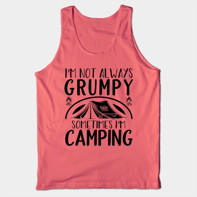 Camping Life Tank Top by Hastag Pos